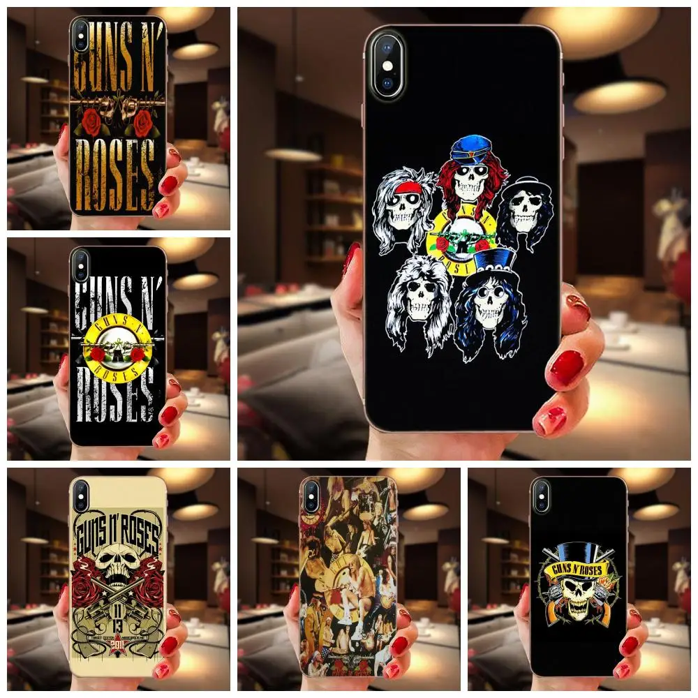 Guns N'roses N' Roses Axl ТПУ мобильный телефон чехлы для Samsung Galaxy A51 A71 A81 A90 5G A91 A01 S11 S11E S20