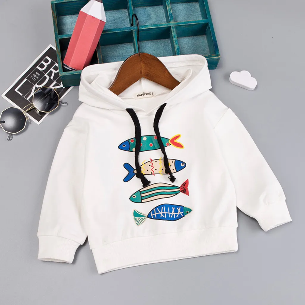 2019 унисекс детский для маленьких мальчиков и девочек худи малышей спортивный