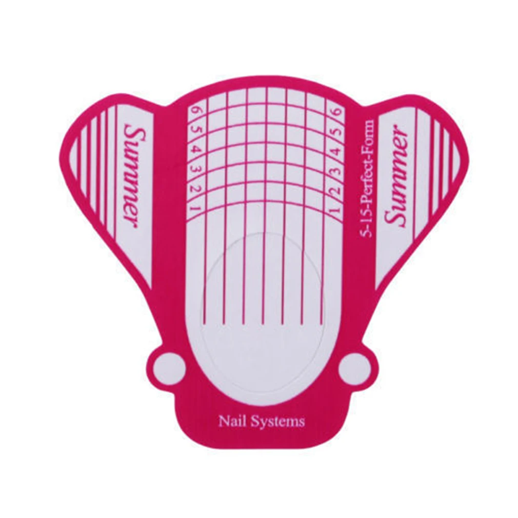 

Horseshoe Paper Tray Nail Supplies Light Therapy Armor Extension Paper Tray Crystal Armor Extension Nail Art Tools