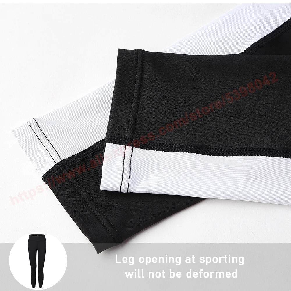 Gym Yoga Pants Women's New Running Fitness Leggings Sports Training Workout Patchwork Trousers