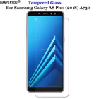 Для Samsung A8plus закаленное стекло 9H 2.5D Премиум Защита для экрана Взрывозащищенная пленка для Galaxy A8 Plus (2018) A730 6,0