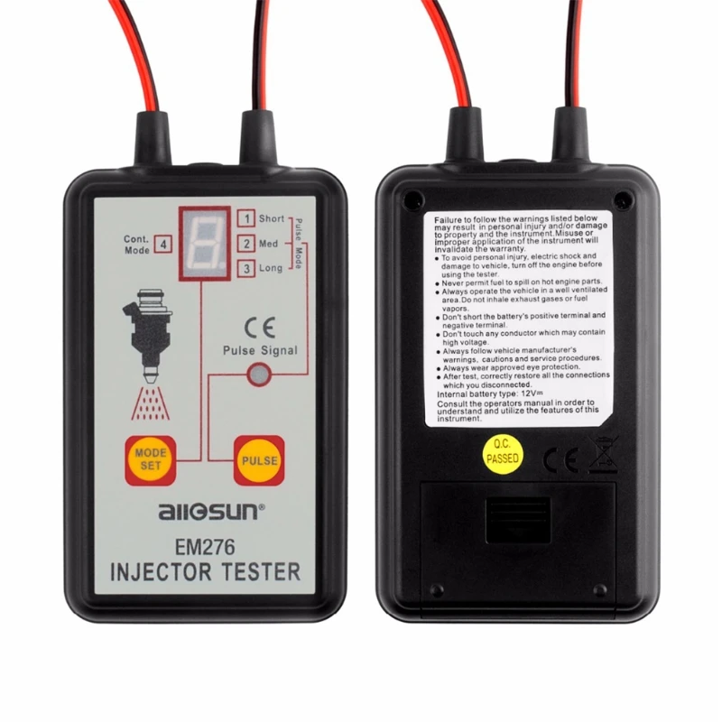 Автомобильный тестер топливного инжектора 12 В 4 импульсных режима | Автомобили и