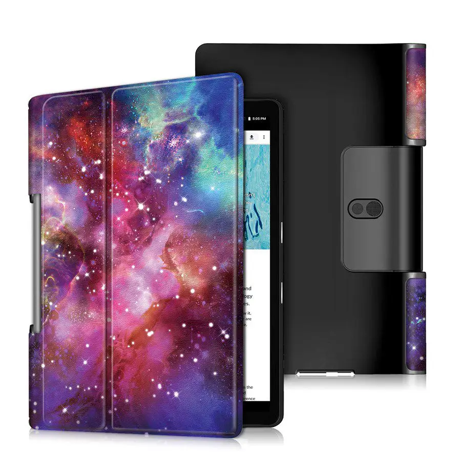 Магнитный складной чехол из искусственной кожи для Lenovo Yoga Smart Tab YT X705F 2019 подставка
