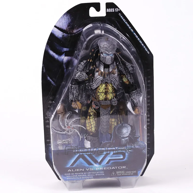 NECA AVP Чужой против Хищник Chopper кельтский шрам хищник ПВХ движущаяся фигурка