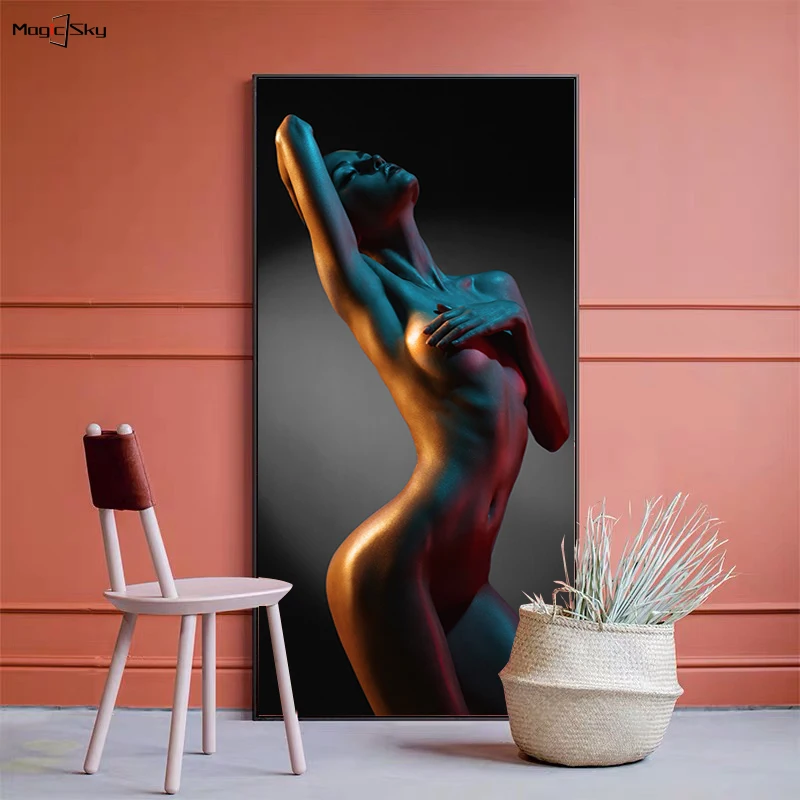 

Aesthetic Sexy Women Nude Body Modern Painting Canvas Posters and Prints Wall Art Pictures Bedroom Living Room Home Decoration