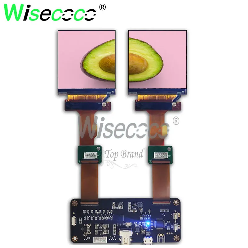 120 Гц 2K 2 9 дюйма MIPI интерфейс 1440*1440 VR AR ЖК дисплей Панель с контроллером плата