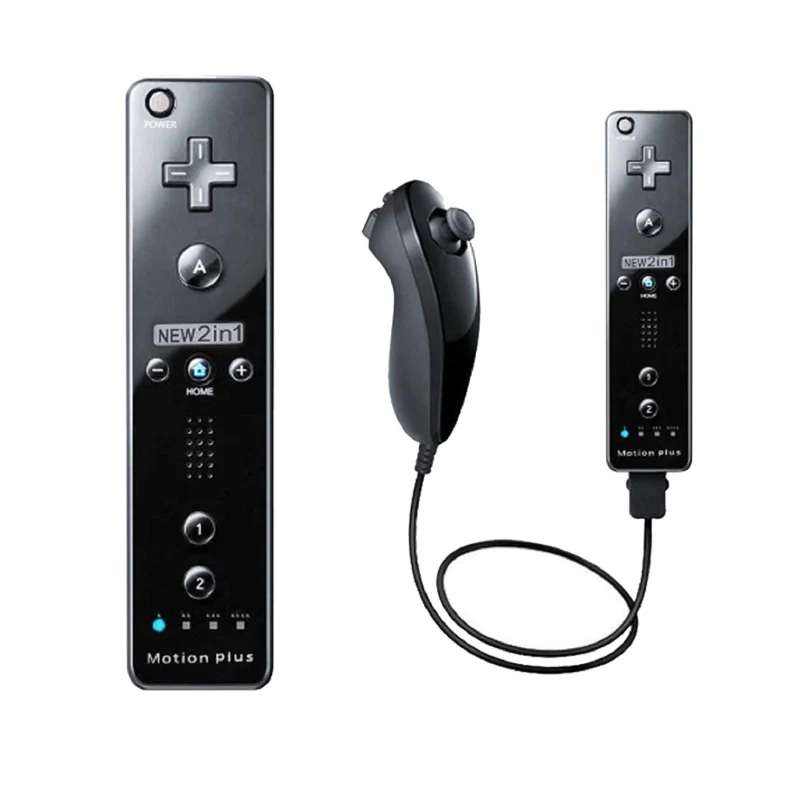 

Wireless Remote Gamepad Controller For Nintend Wii Nunchuck For Nintend Wii Remote Controle Joystick Joypad Optional Motion Plus