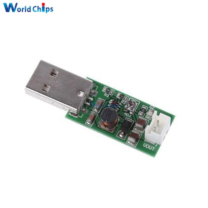7W USB DC 5V до 6V 9V 12V 15V регулируемый выход низкая мощность мотор преобразователь