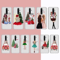 christmas tree girl gift phone case for xiaomi 10t pro 11 note10lite redmi 5plus 7a 8 k20pro 9a note 9 pro max s 10