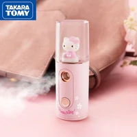 takara tomy cartoon hello kitty spray steaming face beauty instrument portable moisturizing humidifier handheld compact