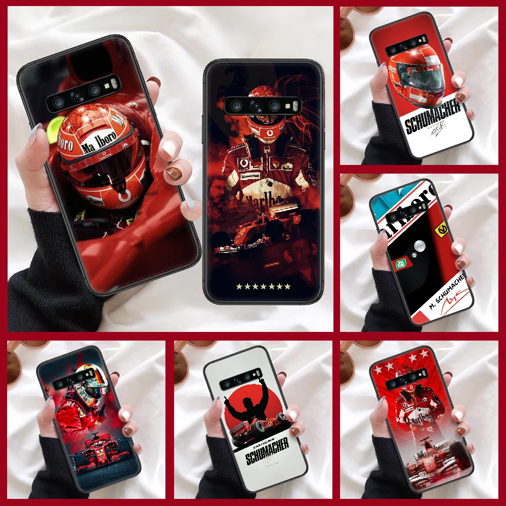 

Michael Schumacher F1 Racing car Phone Case For Samsung Galaxy Note S 8 9 10 20 Plus E Lite Uitra black Hoesjes Fashion Prime 3D