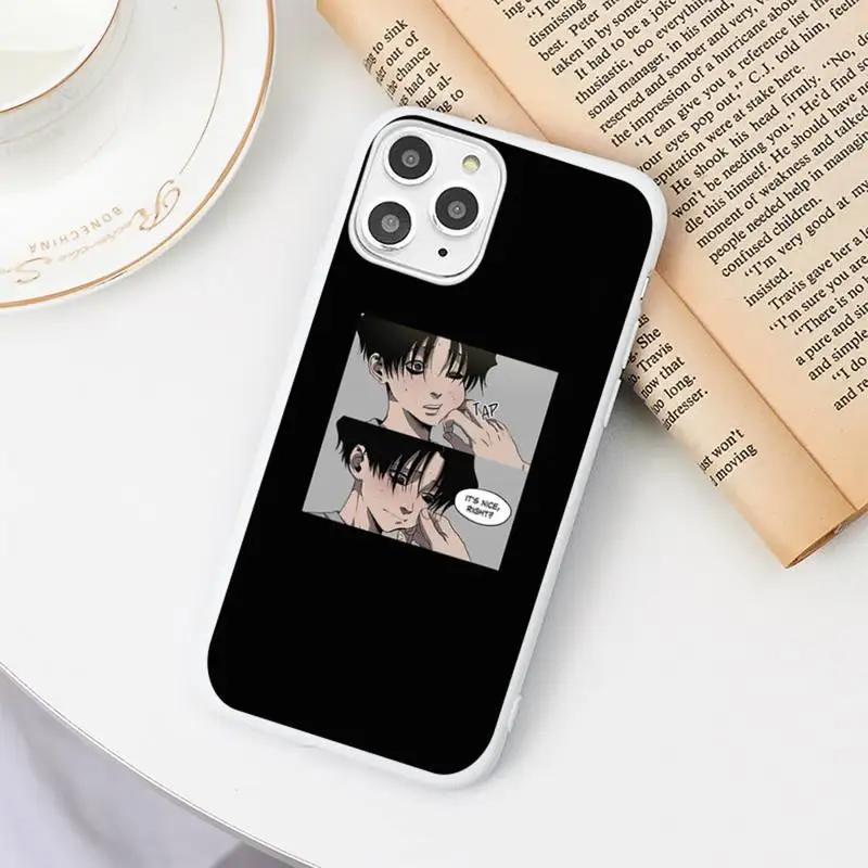 

Fiction Killing Stalking Phone Case Candy Color White for iPhone 11 pro XS MAX 8 7 6 6S Plus X 5S SE 2020 XR