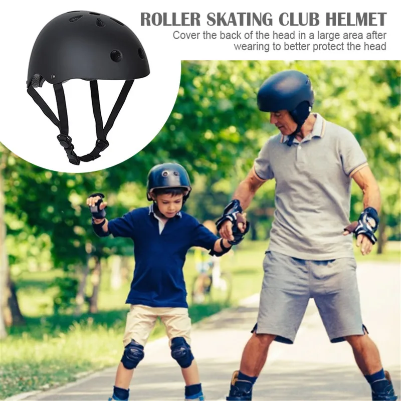 

Adult Children Outdoor Impact Resistant Breathable Helmet Cycling Rock Climbing Skateboard Skateboard Hip-hop Roller Skating