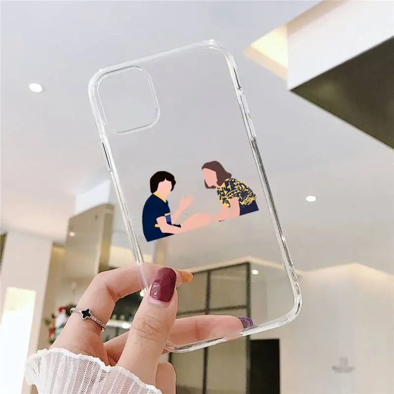 

Stranger Things Christmas Lights Phone Case Transparent soft For iphone 5 5s 5c se 6 6s 7 8 11 12 plus mini x xs xr pro max