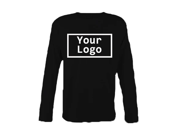 

Men and women long sleeve Shirt Spring Summer shirts logo Customized Pure Cotton Casual Sports Cotton shirt Plus Size dropship