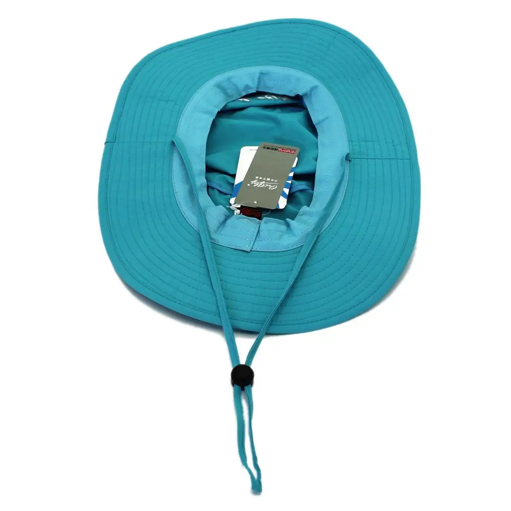 Панама женская регулируемая для защиты от УФ-лучей шляпа рыбалки пляжа