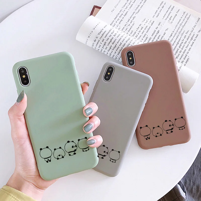 Роскошный чехол для телефона XiaoMi RedMi Note 8, 7, 6, 5, 5A, 4, 4X Pro, K20, силиконовая Мягкая задняя крышка, милый чехол с милым рисунком панды