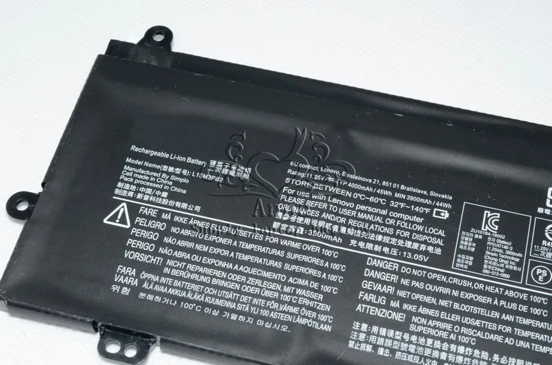 JIGU 11 25 V 44WH Оригинальный аккумулятор для ноутбука 5B10K90783 L15C3PB0 L15M3PB2 Lenovo Winbook N22 |