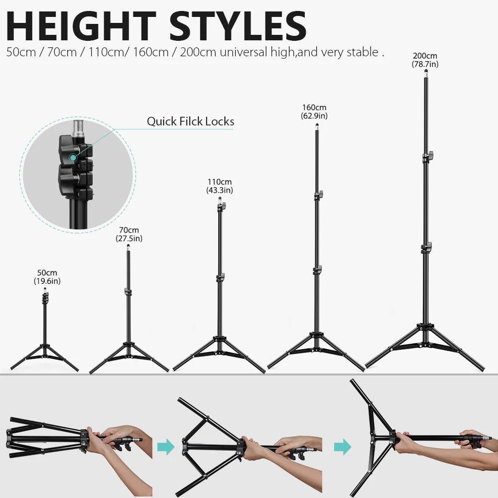 Vamson Портативный штатив подставка для Мобильный телефон камера телефона DSLR