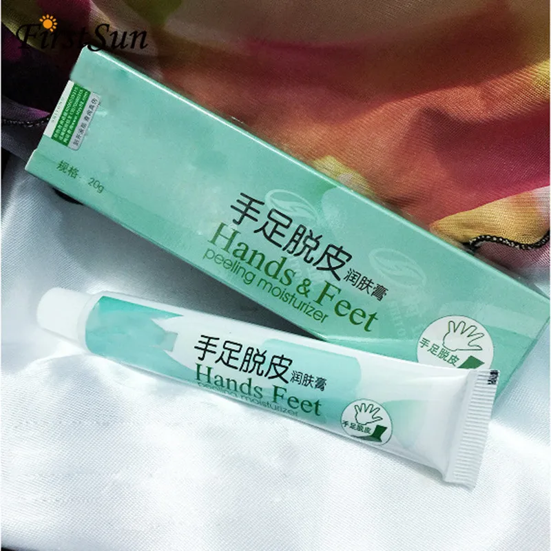 Крем бальзам с трещинами на пятке для грубой сушки и трещины отбеливающий