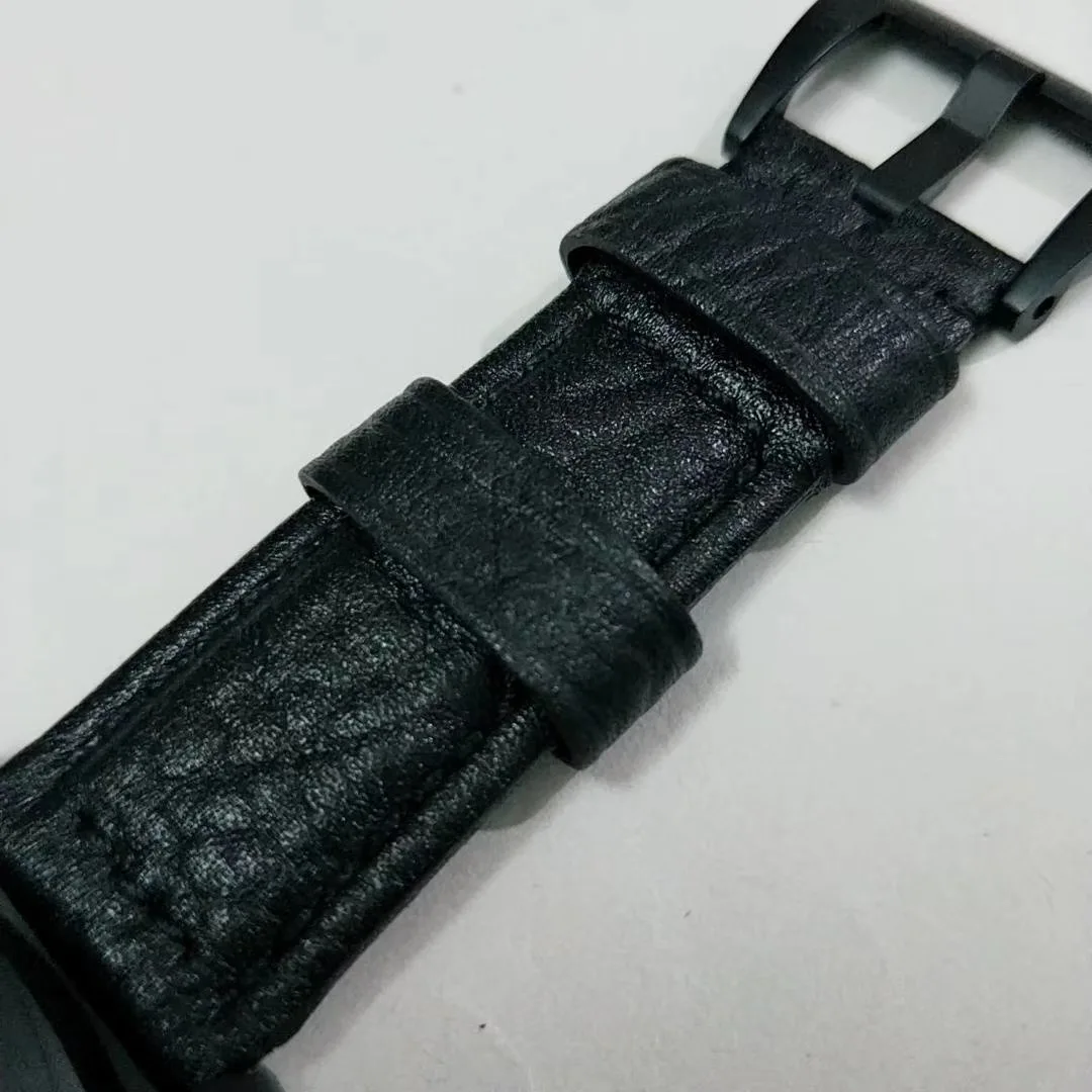 

Classic New Men Automatic Mechanical Black Leather Case 10 Days GMT Sapphire Stainless Steel Luminous 1950 Watches 44MM