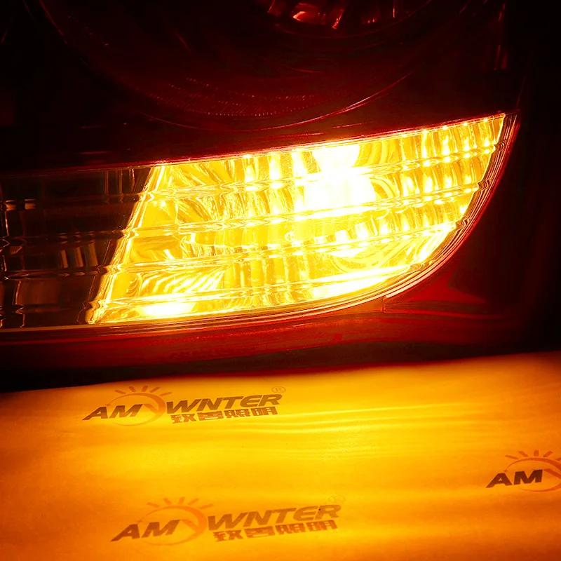 Drl Поворотный Светильник py21w p21w canbus 1156 ba15s p21w светодиодный автомобильный светильник двухцветный drl переключатель 1056 BAU15S лампа ходовой светильник - Испускаемый цвет: Yellow
