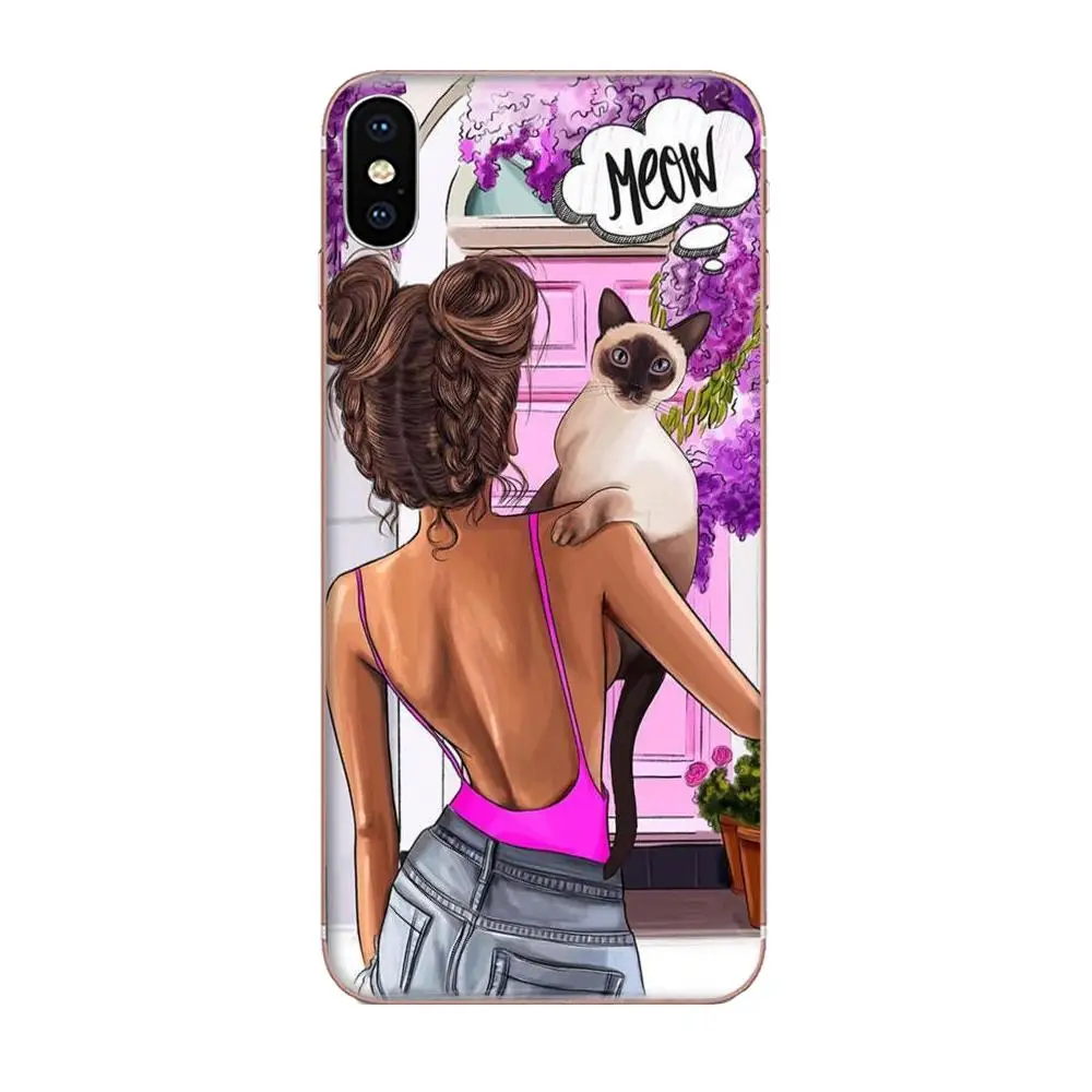 Телефон Quinn из ТПУ для Xiaomi Redmi Mi 4 7A 9T K20 CC9 CC9e Note 7 8 9 Y3 SE Pro Prime Go Play Shopping Girl Princess Female |