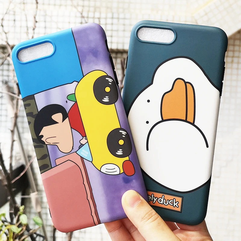 Милый чехол для iPhone 7 8 Plus Новый Модный Imd полукруглый рисунок красивая картинка |