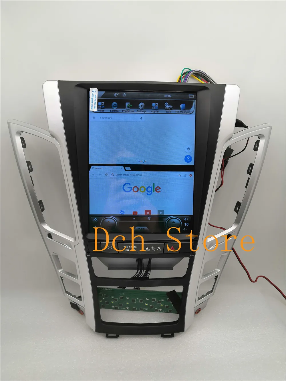 10.4'' Vertical Screen Tesla Style Android 8.1 Car DVD player GPS for Cadillac Old CTS 2007 2008 2009 2010 2011 2012 RADIO PX6