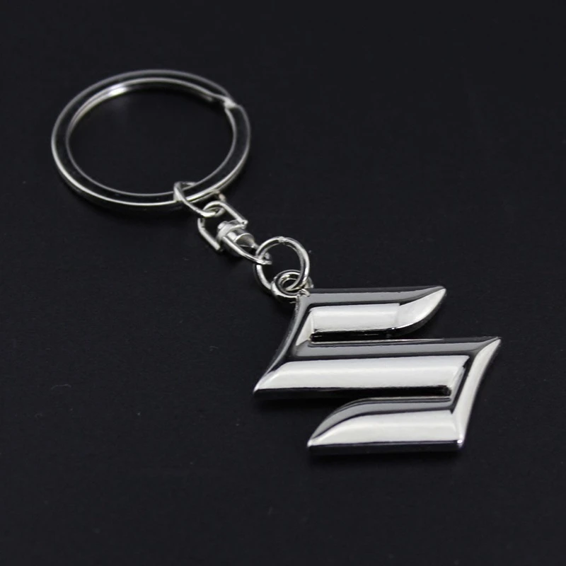 1 шт. металлический полый автомобильный Стайлинг Длинная цепочка брелок для suzuki