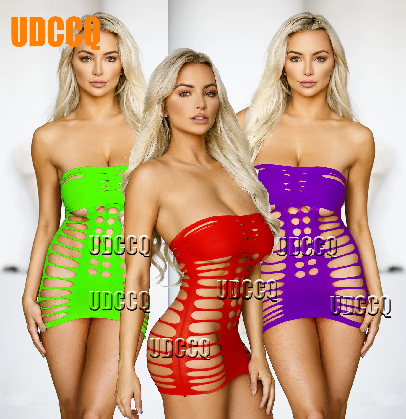 Хит продаж сексуальное дамское белье сетка для волос вязаная перфорированный