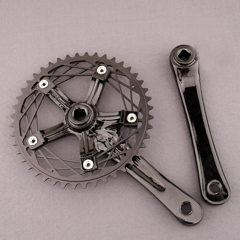 Трек fixie велосипед шатун 44T BCD130 biciclet алюминиевый односкоростной трек для шоссейного велосипеда с фиксированной передачей Велосипед цепные колеса