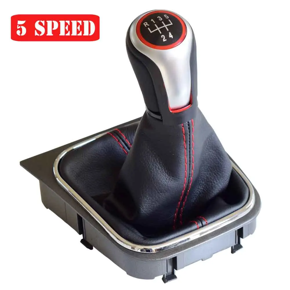 Для VW Golf 6 5 A5 MK5 GTI GTD R32 2004 2008 Scirocco MT ручка переключения передач рычаг гаитер Крышка