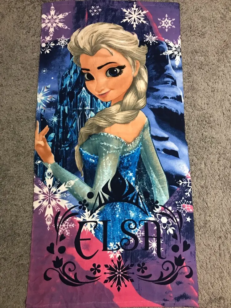 Frozen -2 Детское хлопковое банное полотенце с героями мультфильма «Холодное сердце», «Эльза», «Анна», «София», «Моана», «Человек-паук», мягкое банное полотенце для мальчиков и девочек, рождественский подарок - Цвет: Frozen -2