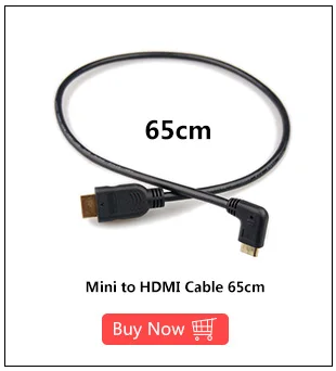 LanParte спиральный HDMI кабель с типом А к типом камеры HDMI разъем для Aotomos 8 бит для BMPCC 4K