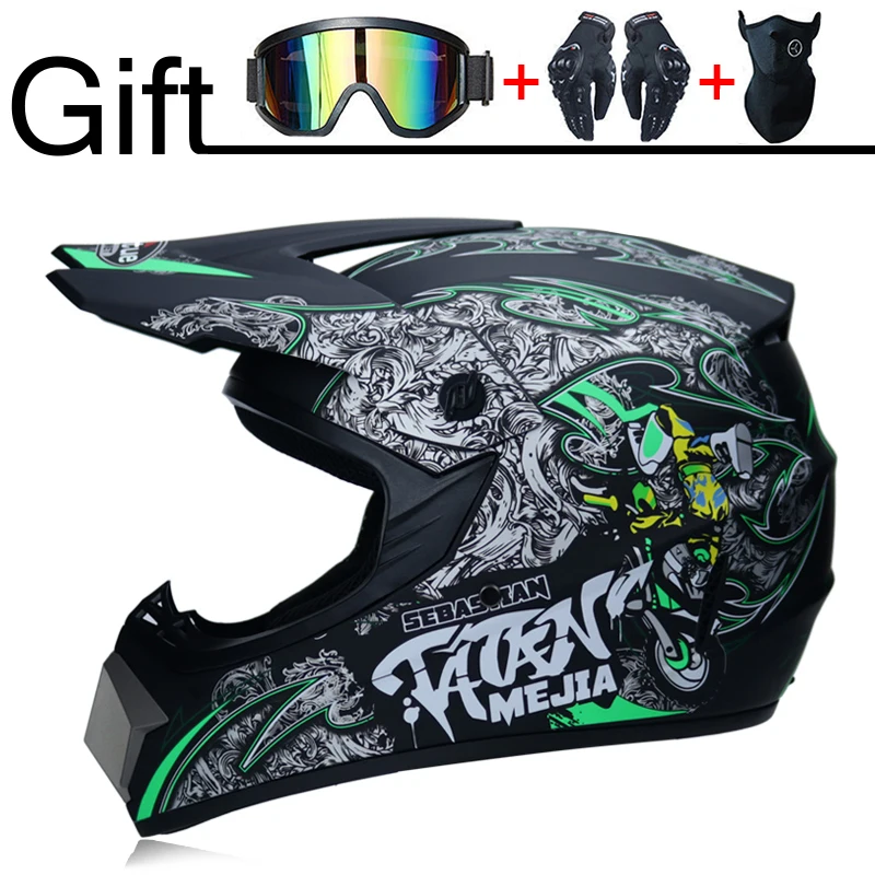 Новые cascos para moto шлемы moto rcycle moto крест шлем Casco Capacete внедорожный шлем Горные MTB DH гоночный шлем - Цвет: 17b