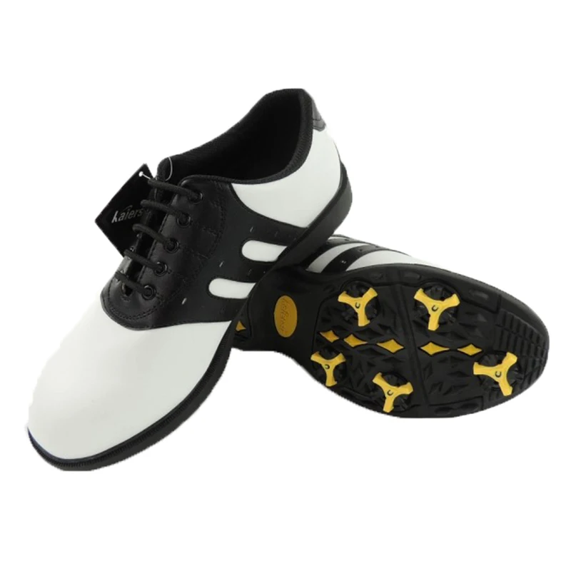 Мужская обувь для гольфа больших размеров 40 46 мужская кожаная дышащая