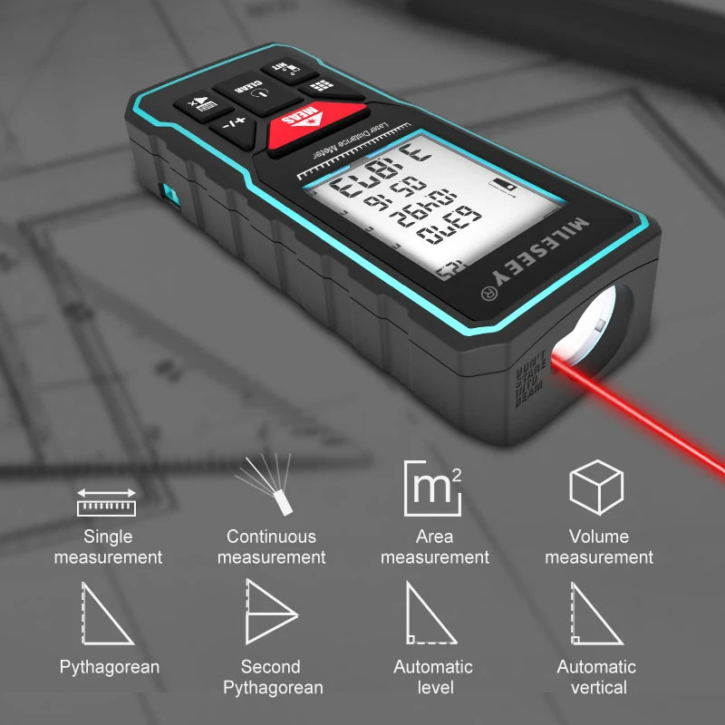 Mileseey X6 Laser Distance Meter trena laser лазерная рулетка Rangefinder Measuring profesional tester tools | Инструменты