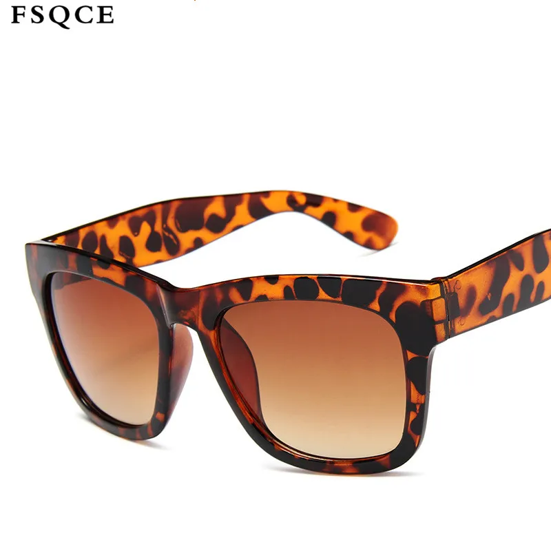 Очки солнцезащитные FSQCE женские в винтажном стиле кошачий глаз с зеркальными