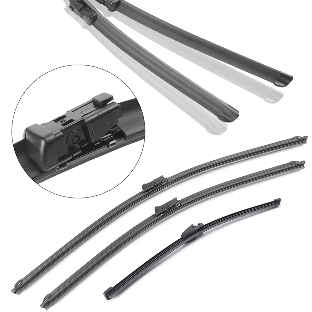3 шт. щётки стеклоочистителя для Volkswagen VW Tiguan 2007 2008 2009 2010 2011 2012 2013 2014 2016 | Автомобили