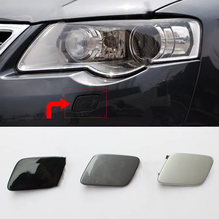 

QDPATRICK Front Headlamp Headlight Washer Spray Nozzle Cover Cap For VW Passat B6 B7L