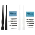 Манга Dip Держатель ручки набор комиксы рисунок инструменты для рисования набор каллиграфии + 5 перья