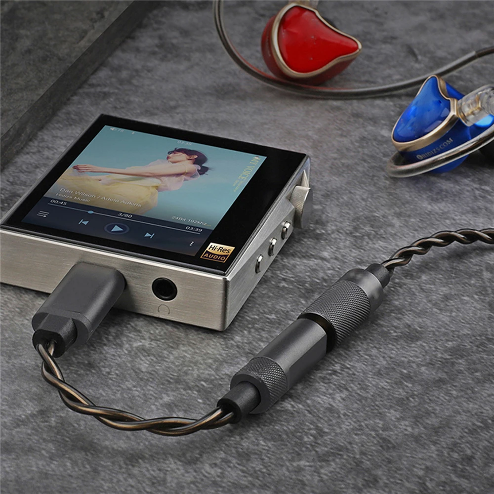 Портативный hifi аудио тип c до 3 5 мм кабель конвертер ЦАП для MacOS/Windows/Смартфон
