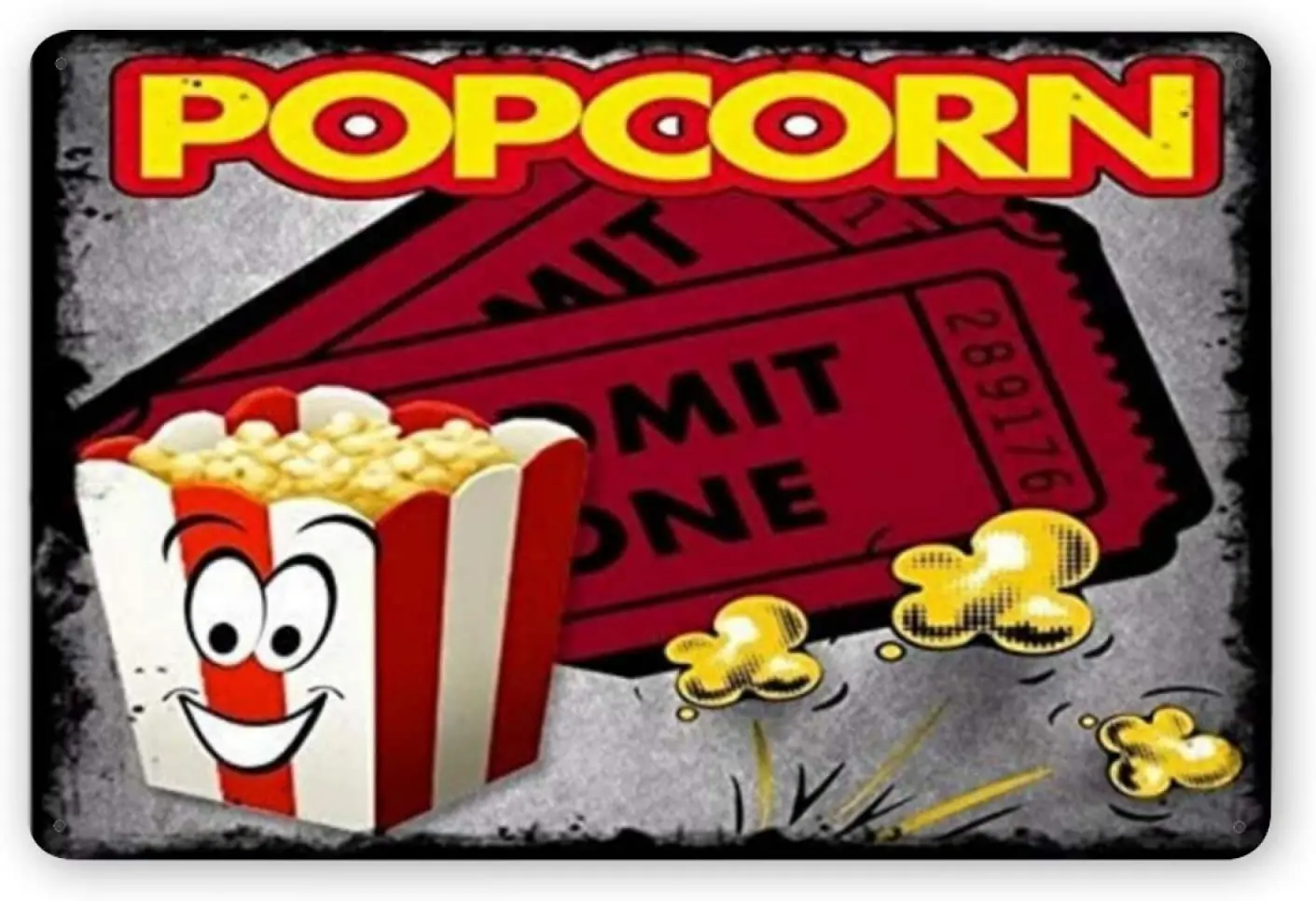 

Retro Art Tin Sign Decorations Plaque Fo Bars Club Cafe Home Kitchen Restaurant Garage Man Cave Lounge Wall Decor 8x12 Inches