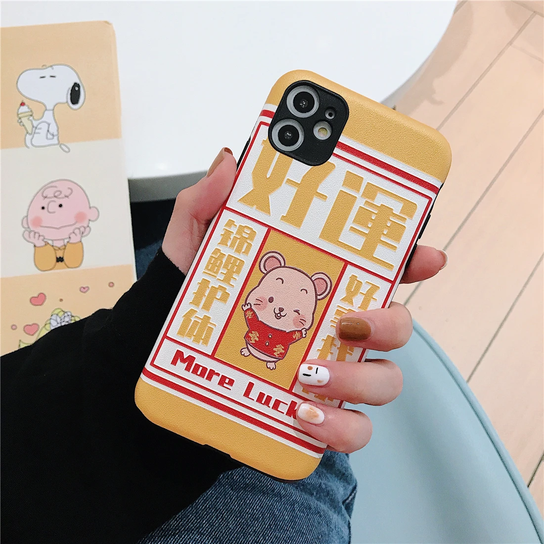 Милый 3D рельефный чехол с изображением из мультфильма Lucky Cat, богатая свинья, мышь, чехол для телефона для iphone 11 Pro xs max XR X 10 8 7 6 6S Plus, мягкая задняя крышка