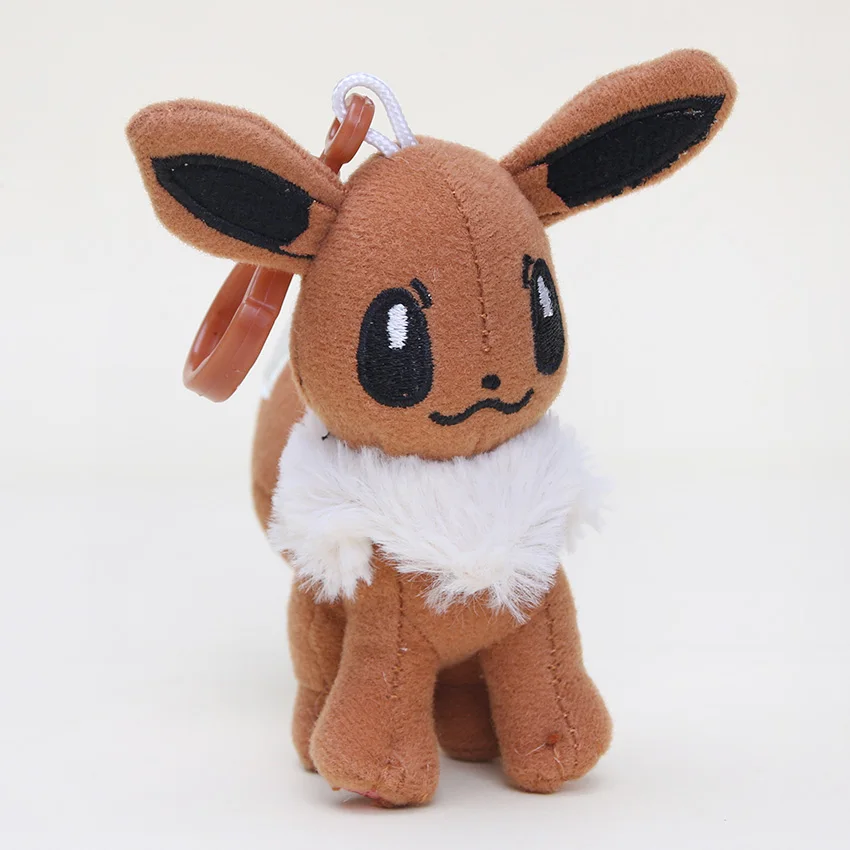 10cm eevee 15-20 см Eevee плюшевые игрушки Sylveon Espeon flarion Umbreon Glaceon Jolteon Vaporeon Мягкие плюшевые куклы - Цвет: 10cm eevee