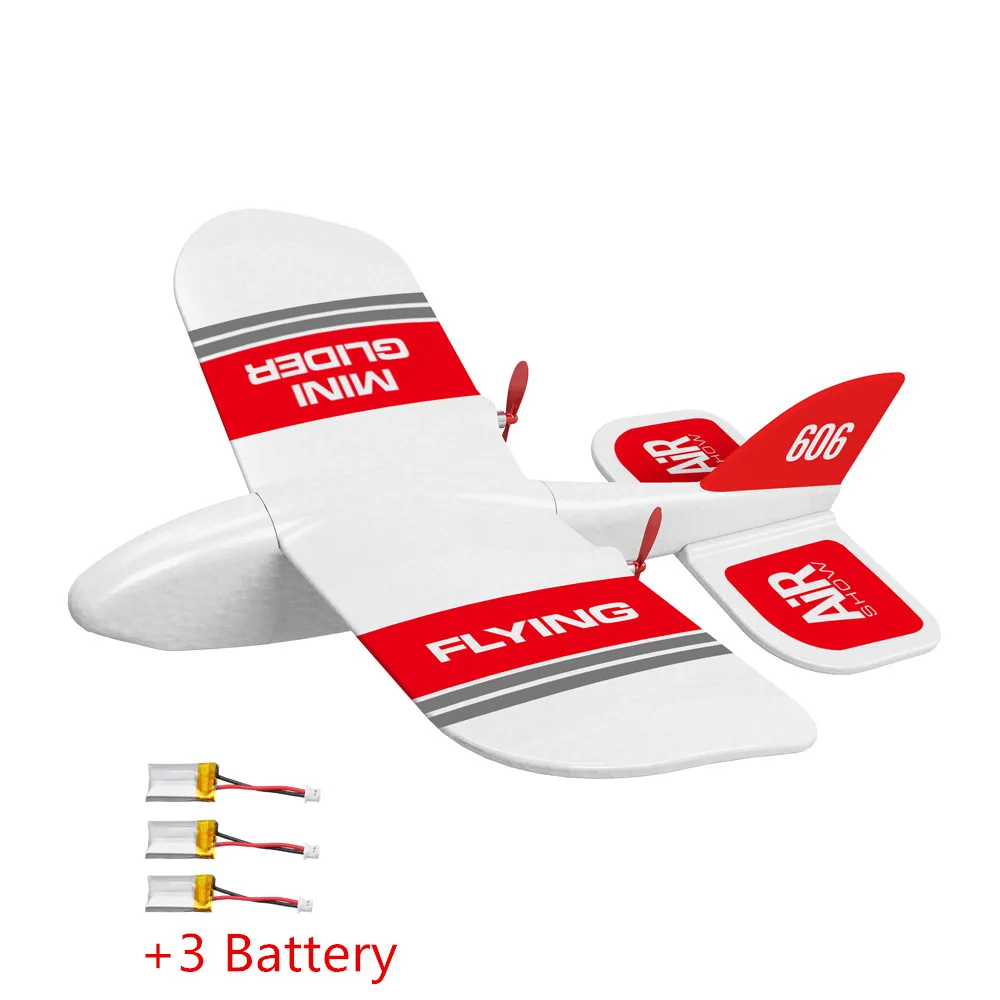 Высокое качество KFPLAN KF606 2 4 ГГц 2CH EPP Мини Крытый RC планер самолет встроенный RTF