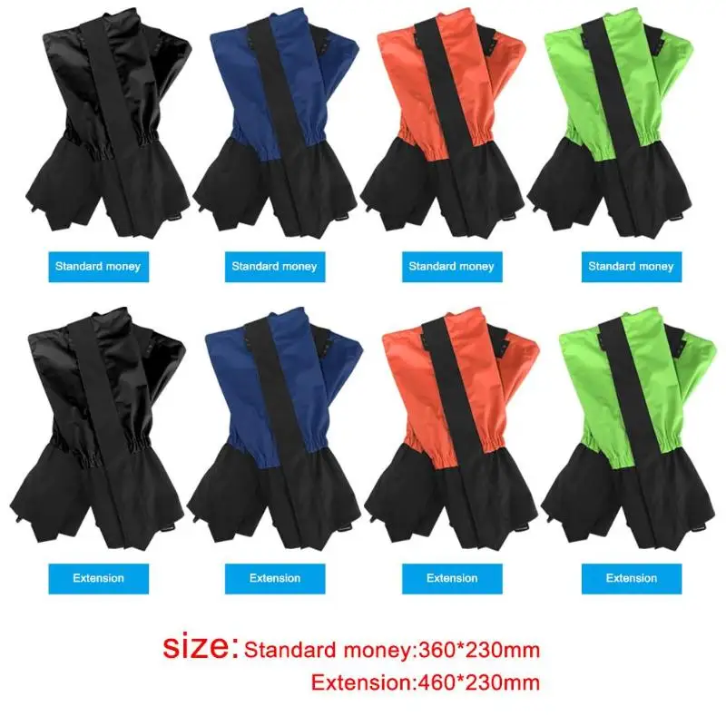 

Legging Gaiters for Hiking Snow Skiing Waterproof Leg Warmers Protection Guard Cover Outdoor Snow Kneepad Skiing Accessories