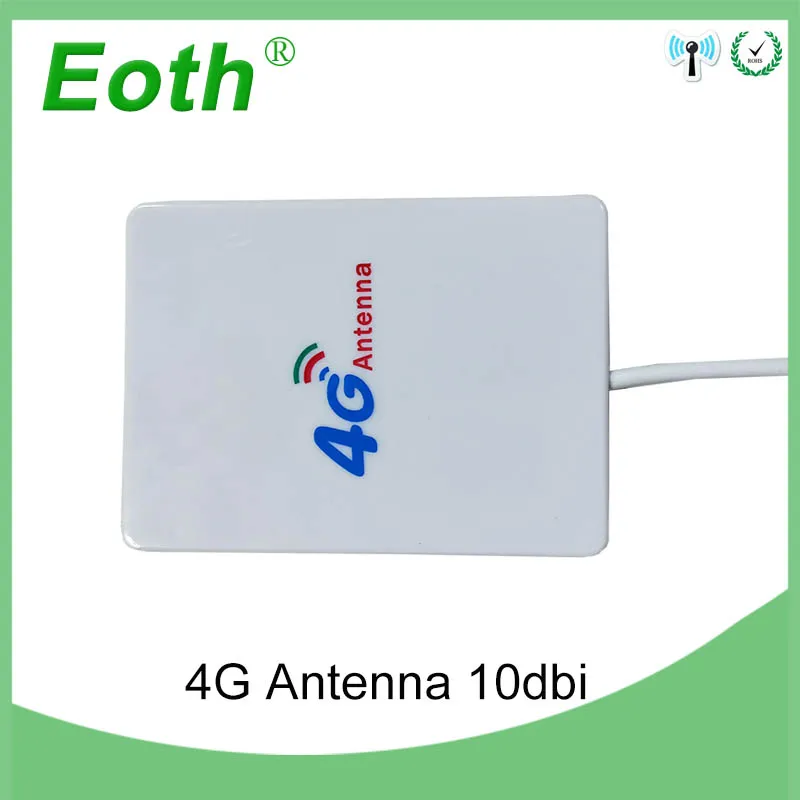 Eoth 20pcs 3G 4G lte antenna 10dbi SMA Male Connector Plug antenne router 21cm ipex 1 SMA female pigtail Extension Cable