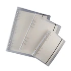 Прозрачная папка для листов, цветная, розовая, фиолетовая, A5, A6, сменная бумага для блокнота, спиральный индекс, внутренняя страница, ежедневный, ежемесячный